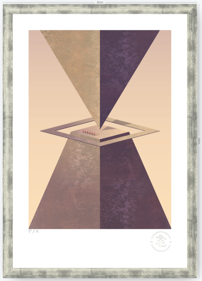 Alien Sunset - 33 x 48 cm