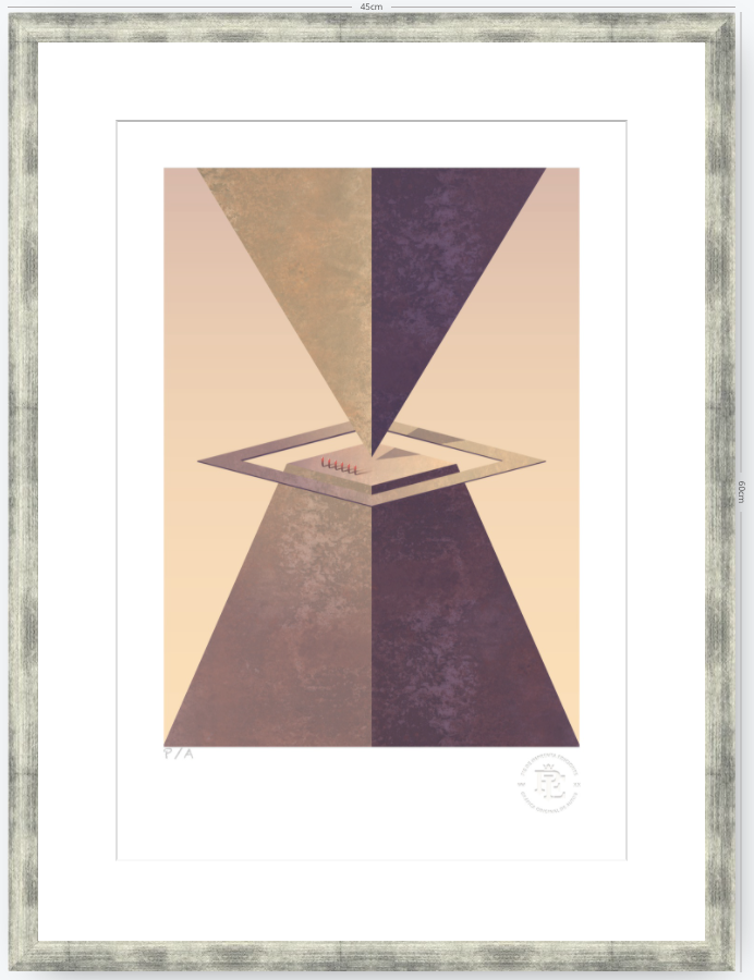 Alien Sunset - 33 x 48 cm