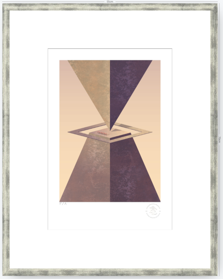 Alien Sunset - 33 x 48 cm