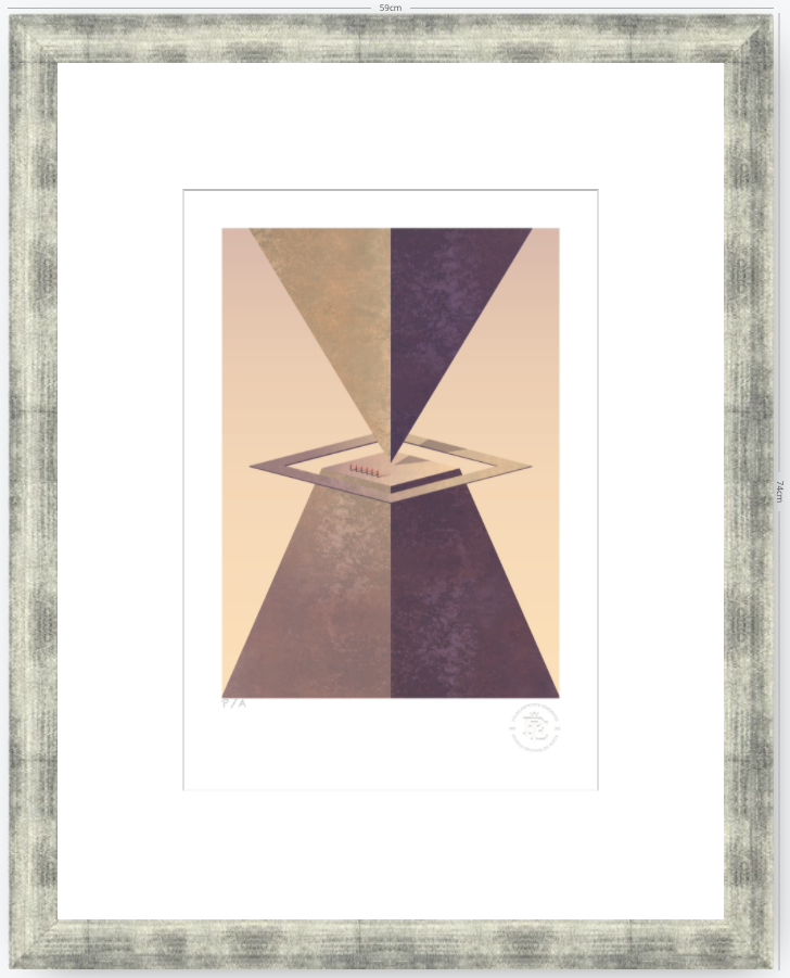 Alien Sunset - 33 x 48 cm