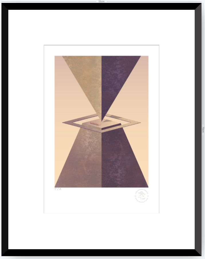 Alien Sunset - 33 x 48 cm