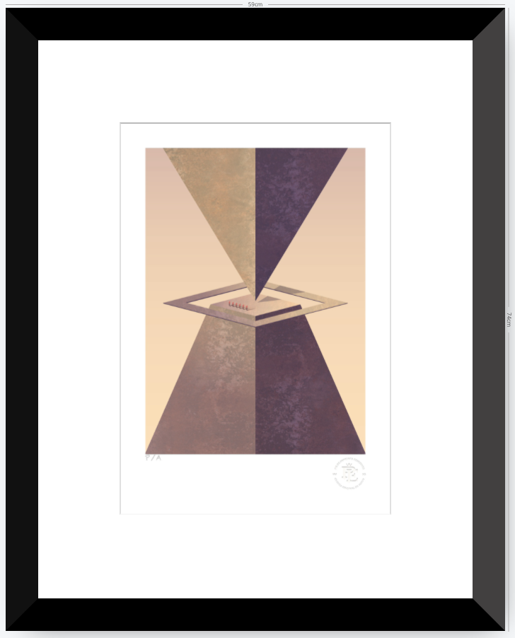 Alien Sunset - 33 x 48 cm