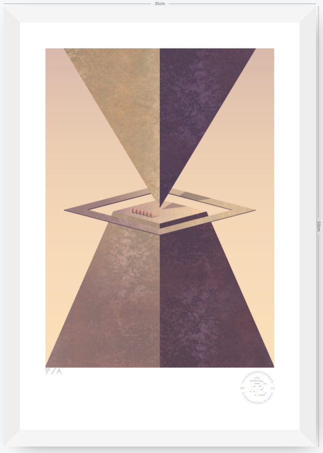 Alien Sunset - 33 x 48 cm