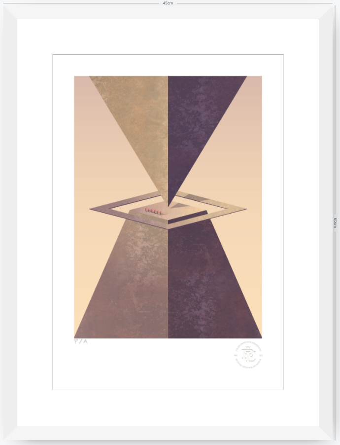 Alien Sunset - 33 x 48 cm