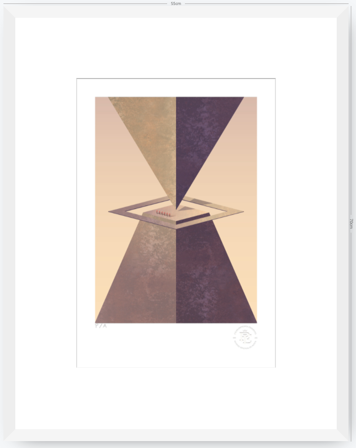 Alien Sunset - 33 x 48 cm