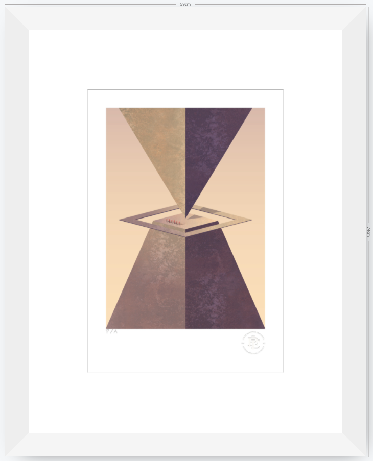 Alien Sunset - 33 x 48 cm