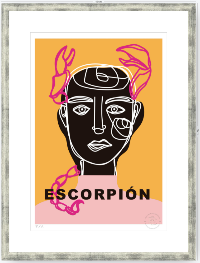 Escorpión - 33 x 48 cm