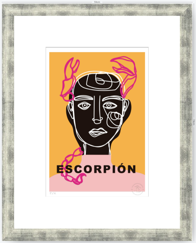 Escorpión - 33 x 48 cm