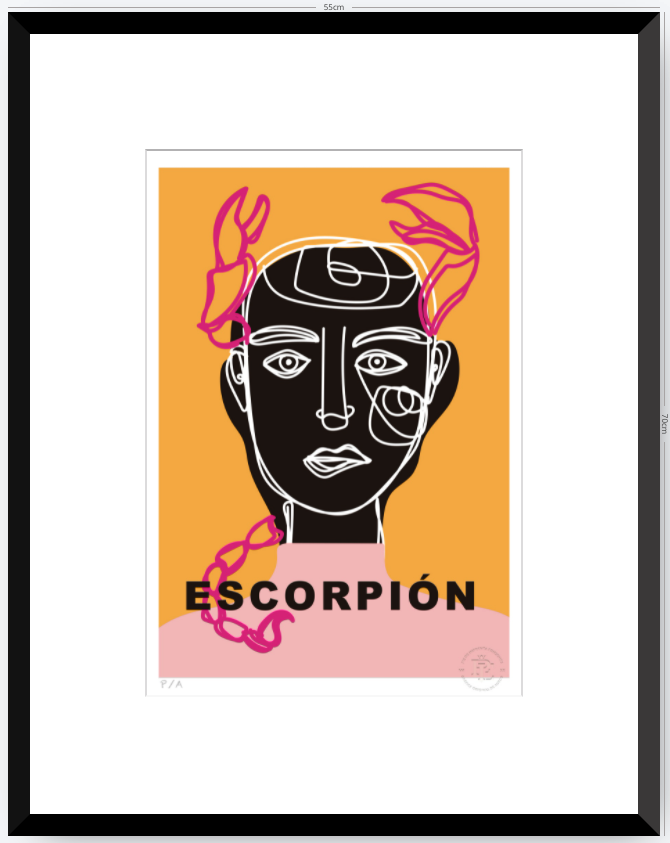 Escorpión - 33 x 48 cm