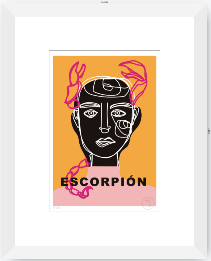 Escorpión - 33 x 48 cm