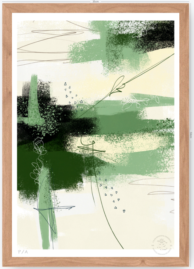 Into the Woods - 33 x 48 cm