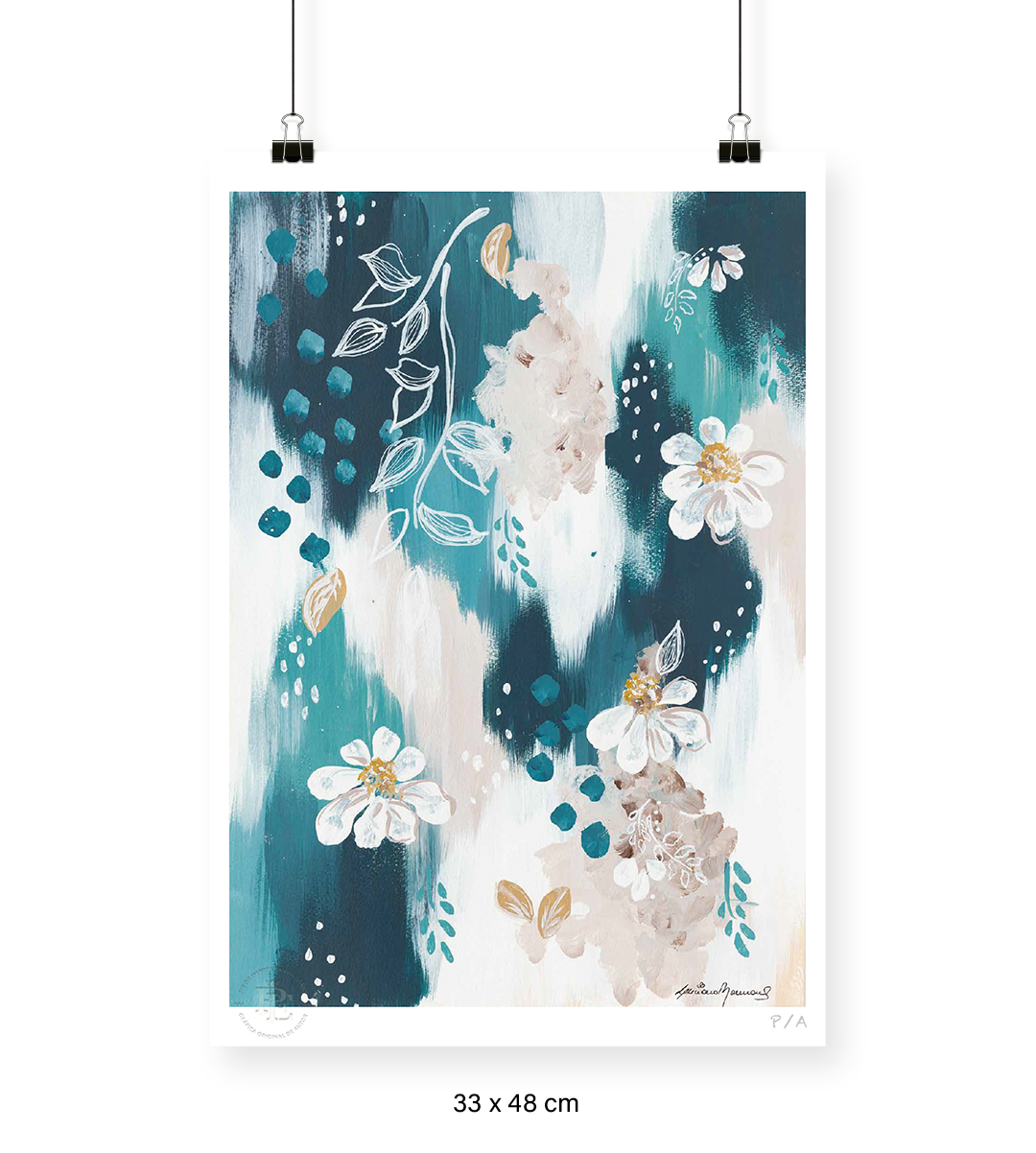 Gratitud 1 - 33 x 48 cm