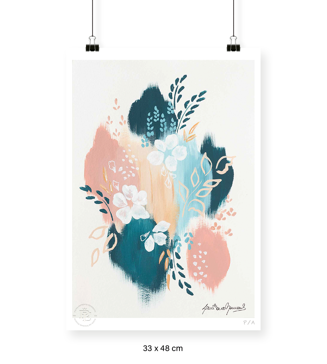 Gratitud 5 - 33 x 48 cm
