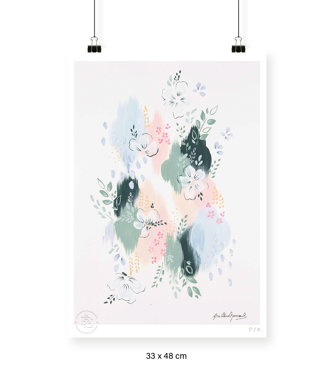 Gratitud 7 - 33 x 48 cm