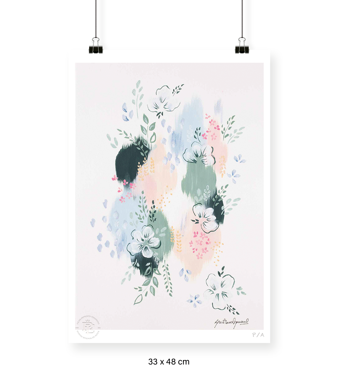 Gratitud 8 - 33 x 48 cm