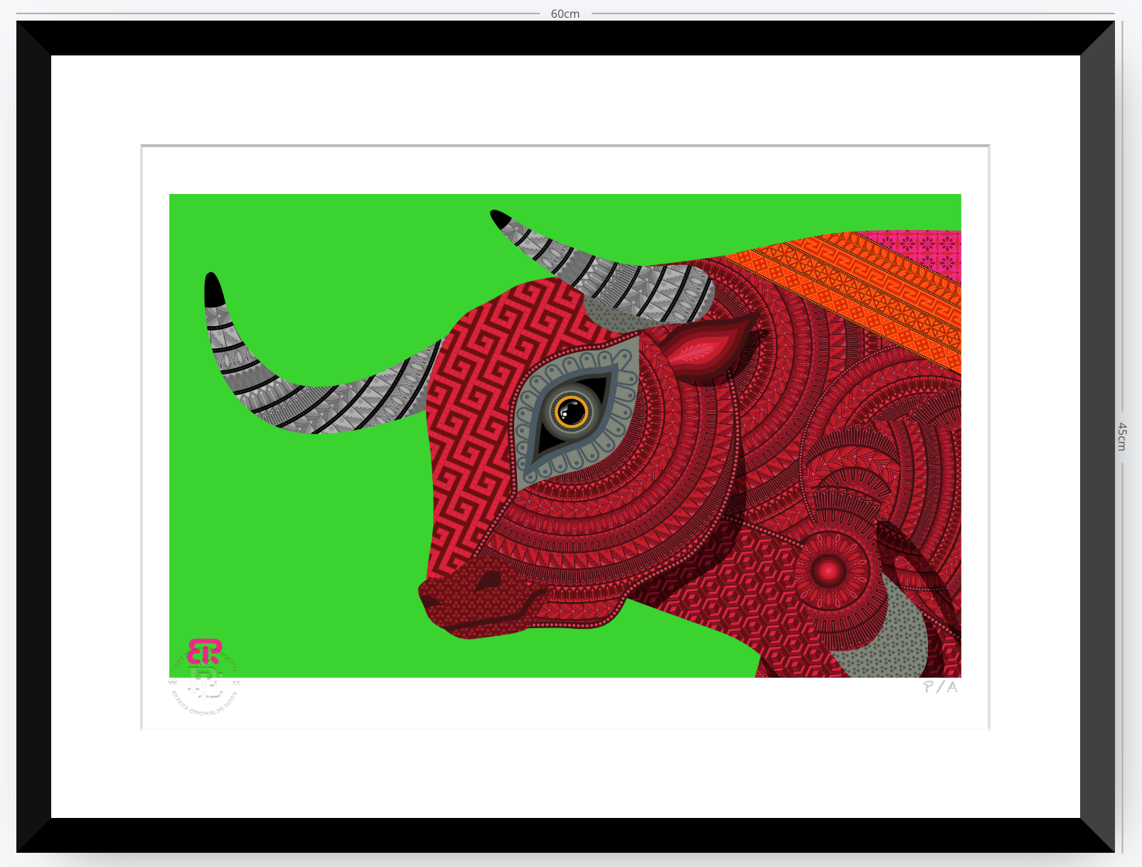 Vuelo del Pajarito - 48 x 33 cm