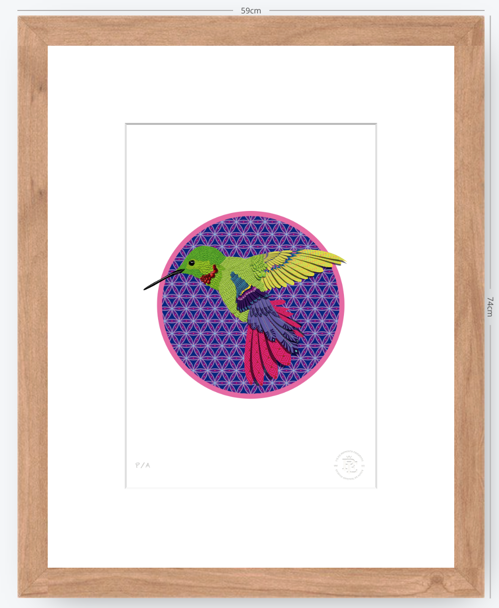 Chupa Rosas - 33 x 48 cm
