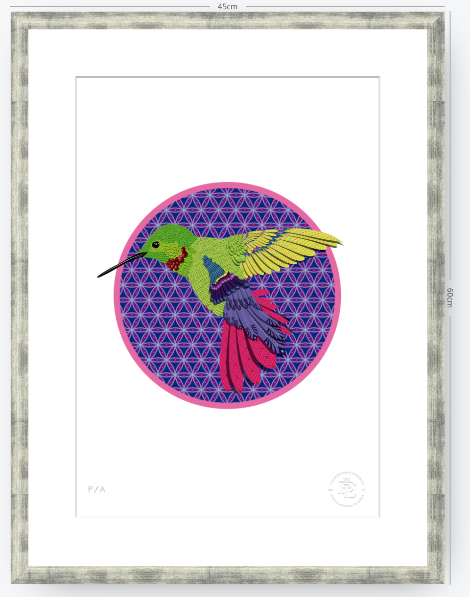 Chupa Rosas - 33 x 48 cm