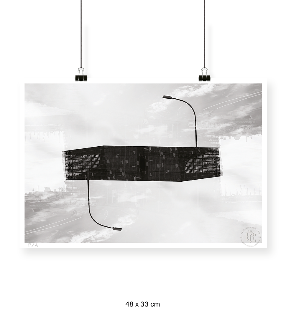 Harpa, Reikjavik, Islandia - 48 x 33 cm