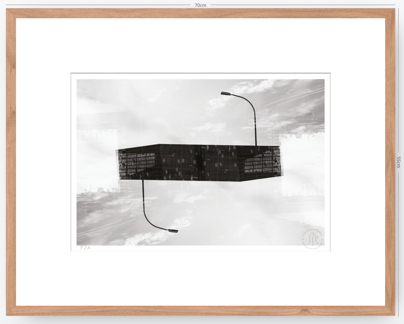 Harpa, Reikjavik, Islandia - 48 x 33 cm