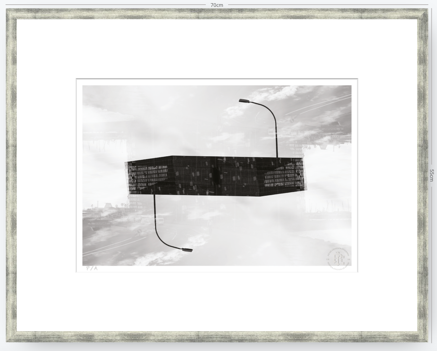 Harpa, Reikjavik, Islandia - 48 x 33 cm