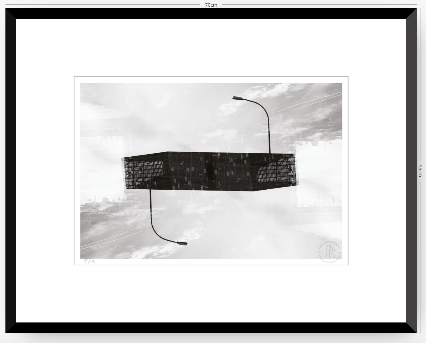 Harpa, Reikjavik, Islandia - 48 x 33 cm
