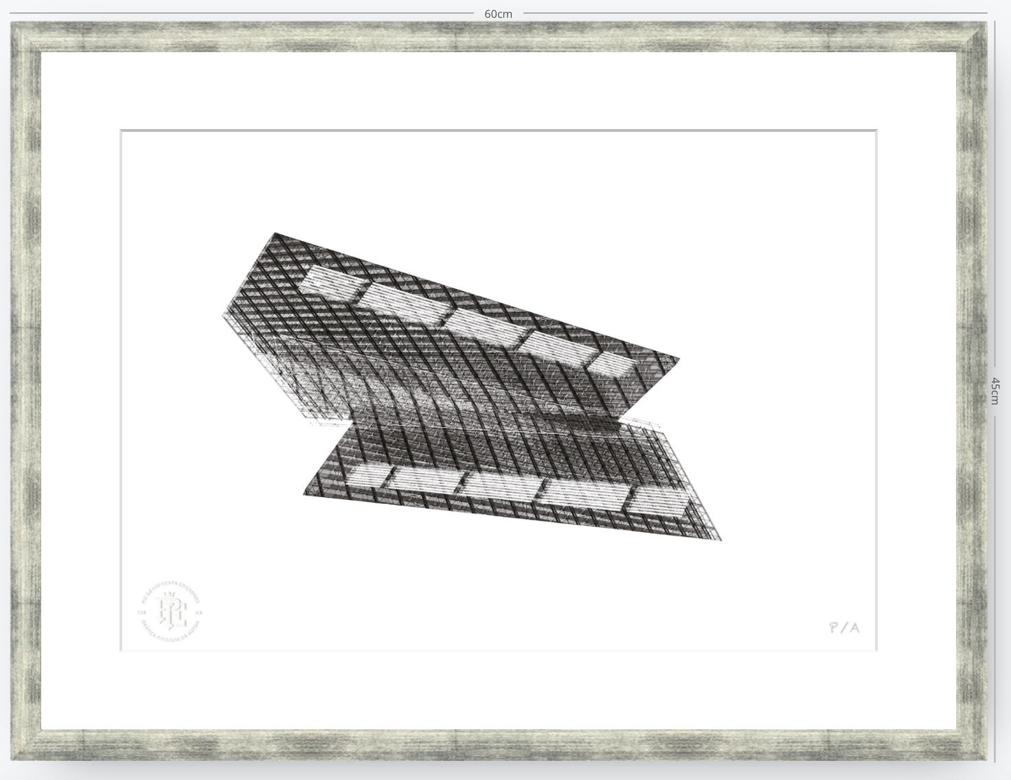 Apoquindo, Santiago, Chile - 48 x 33 cm