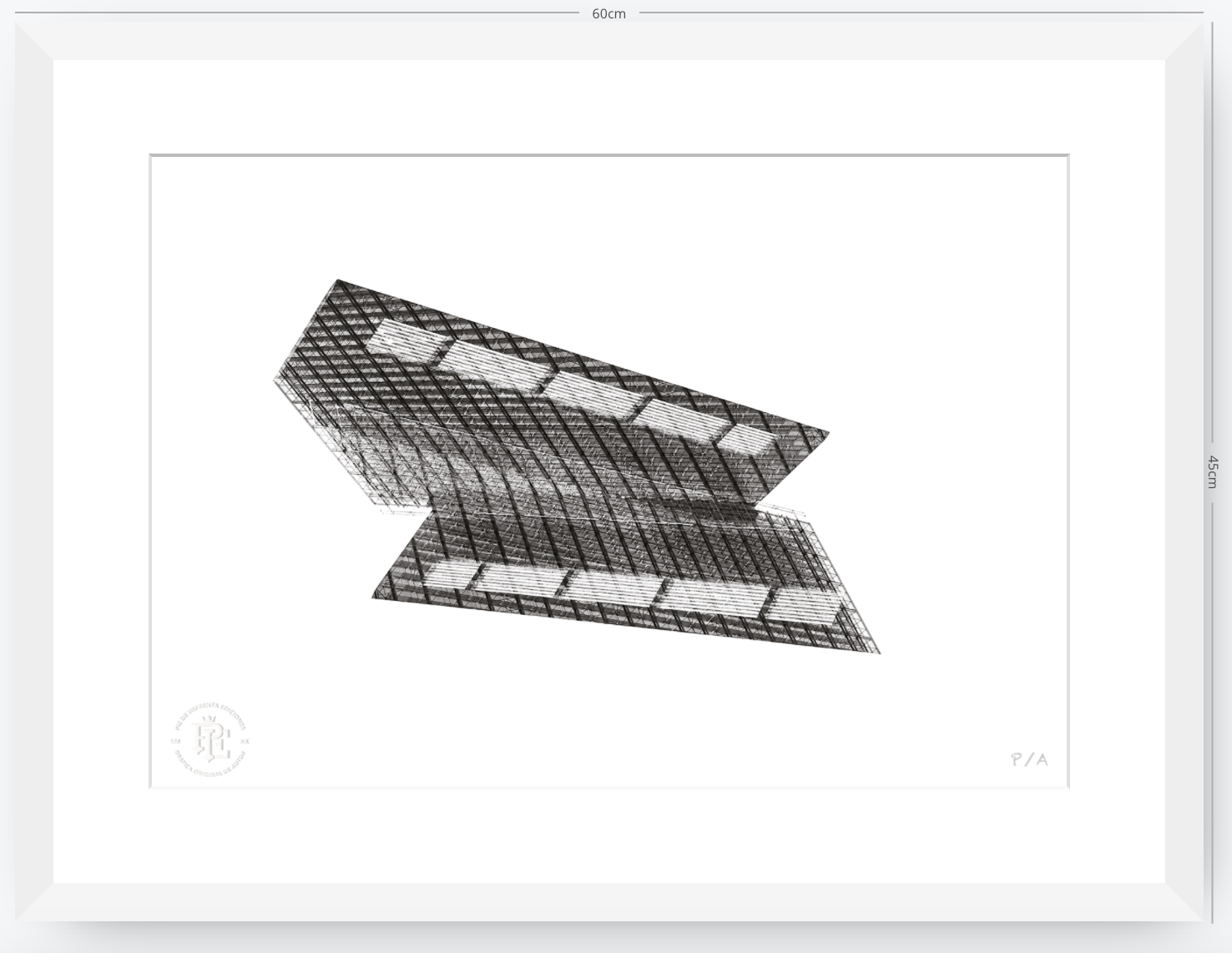 Apoquindo, Santiago, Chile - 48 x 33 cm
