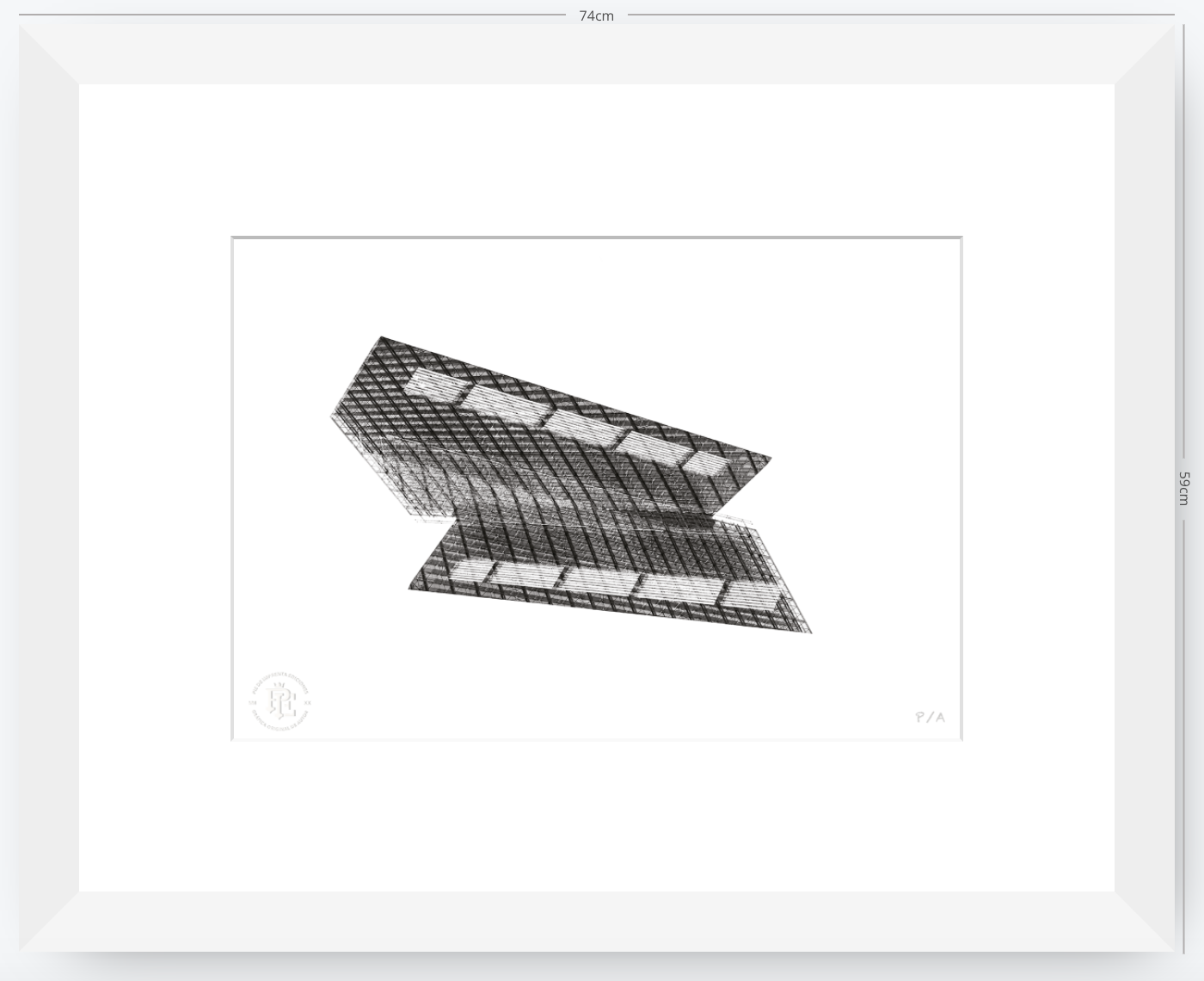 Apoquindo, Santiago, Chile - 48 x 33 cm
