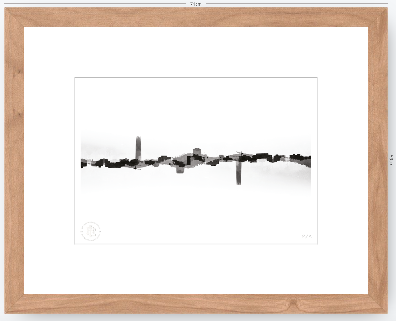 Santiago, Chile - 48 x 33 cm