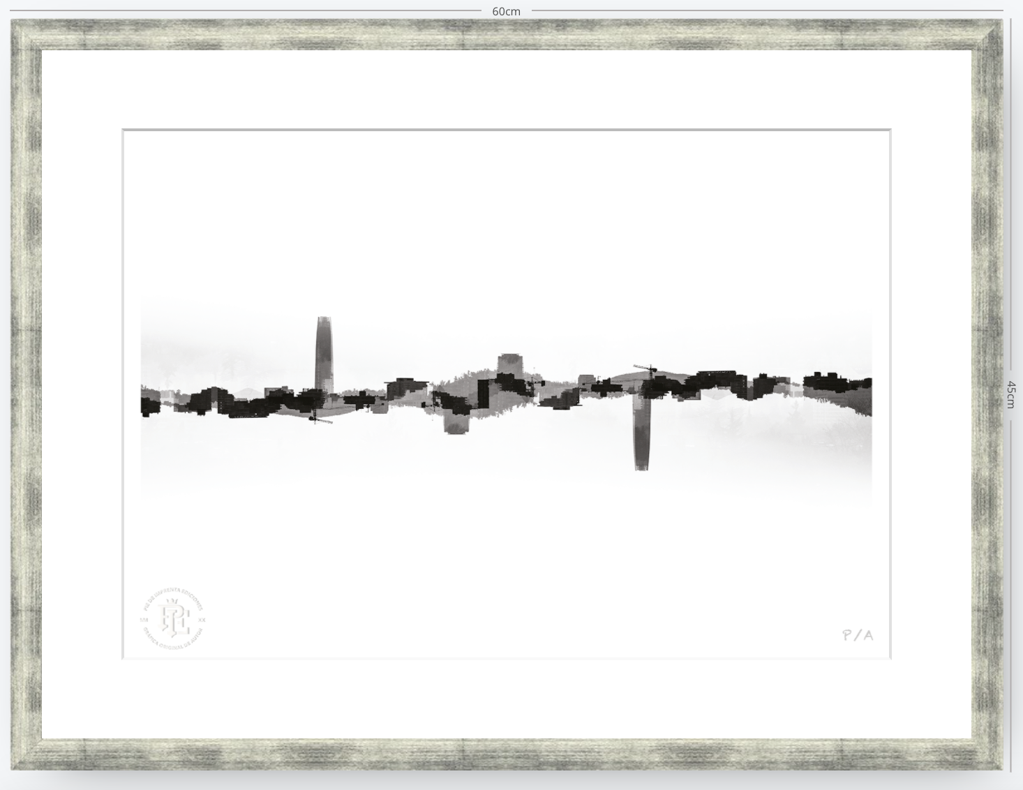 Santiago, Chile - 48 x 33 cm