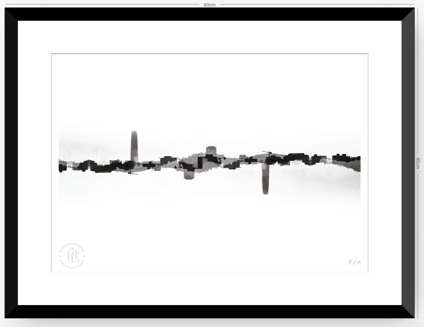 Santiago, Chile - 48 x 33 cm