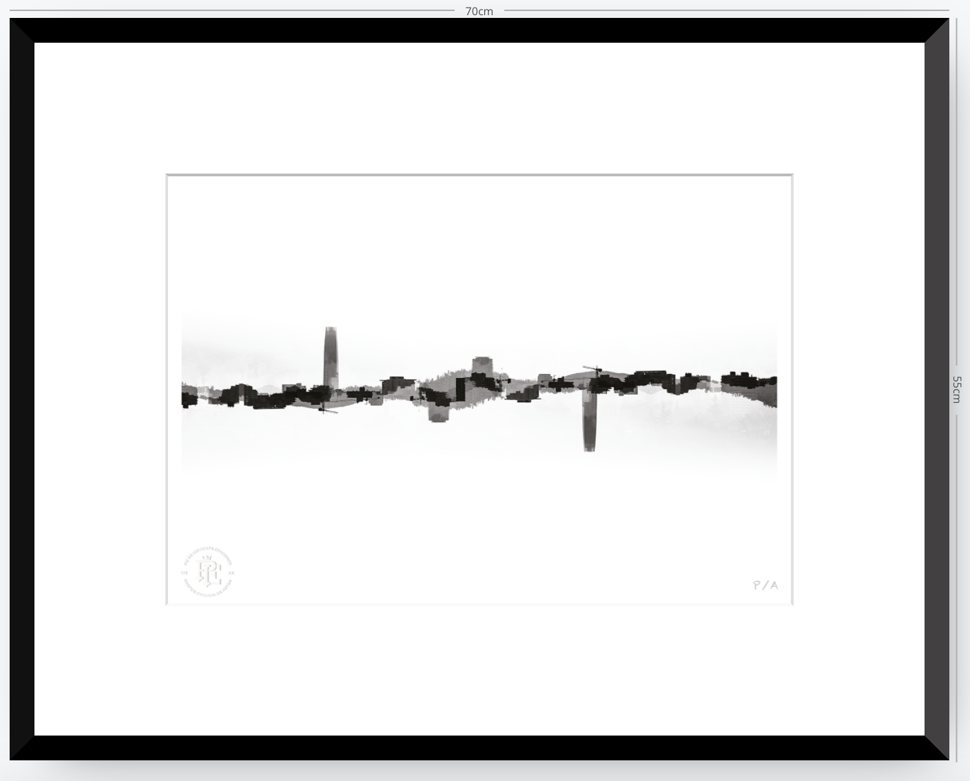 Santiago, Chile - 48 x 33 cm