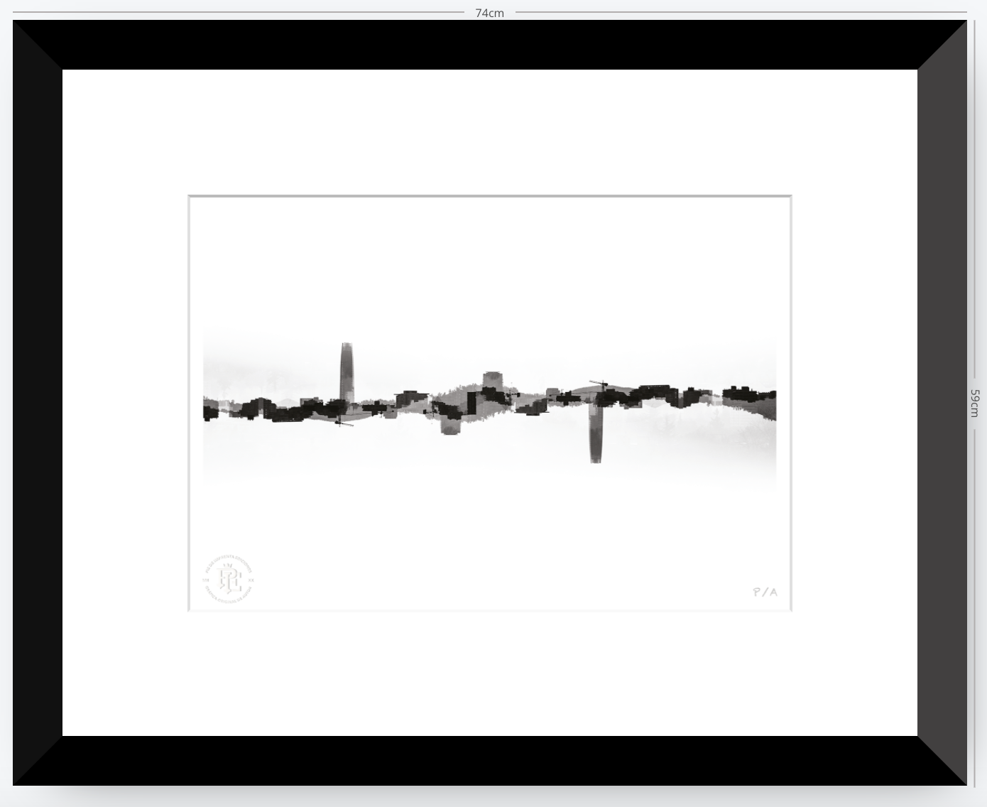 Santiago, Chile - 48 x 33 cm