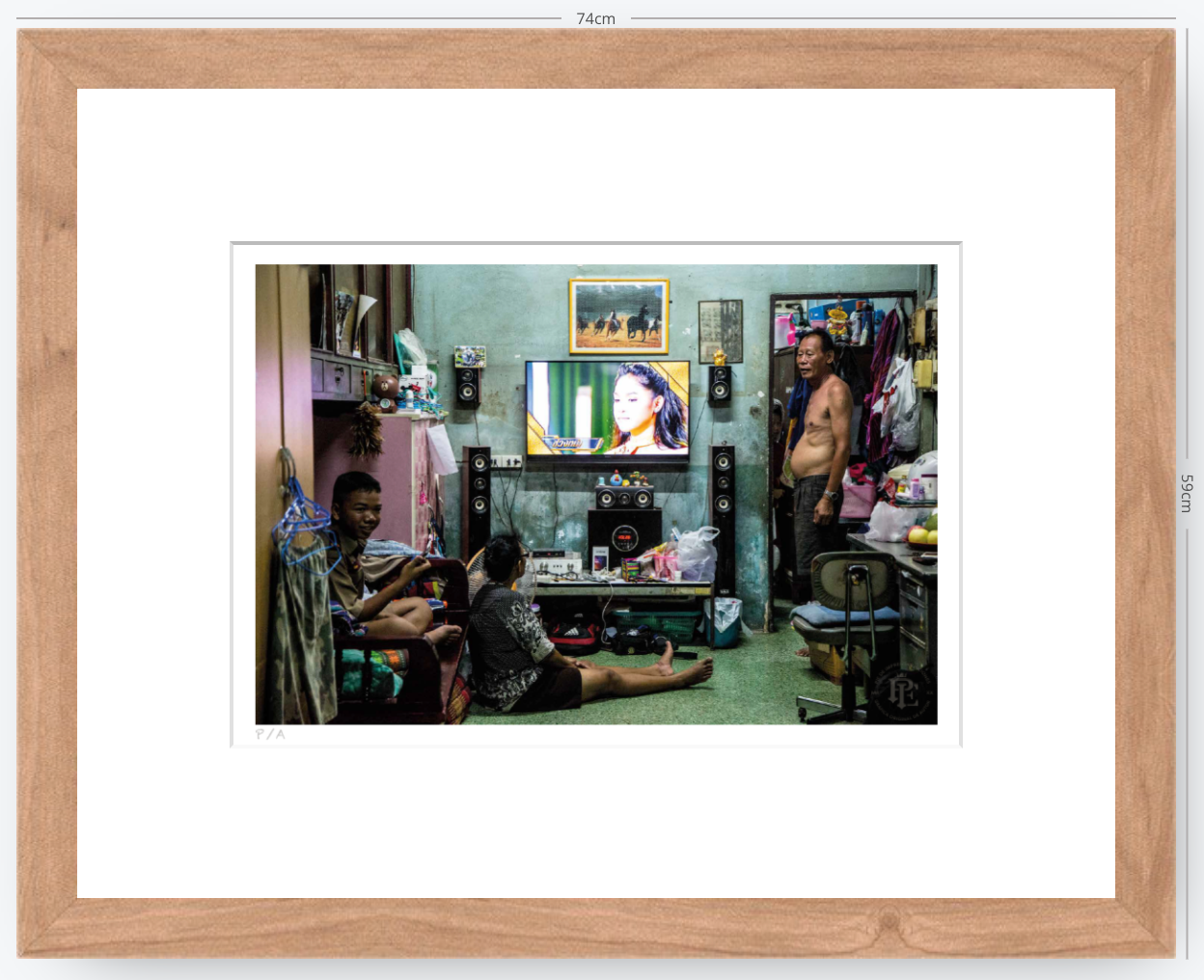 Bangkok Room - 48 x 33 cm