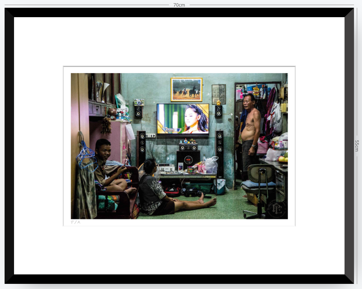 Bangkok Room - 48 x 33 cm