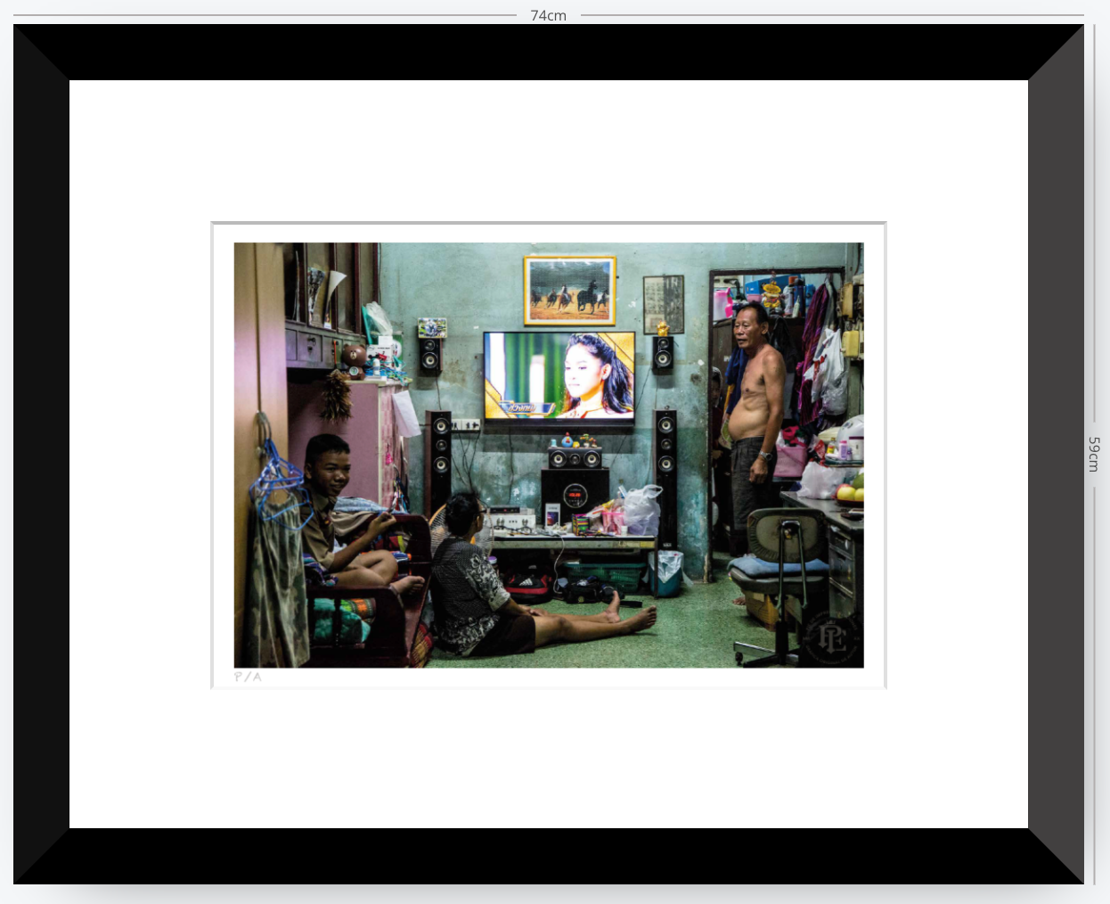 Bangkok Room - 48 x 33 cm