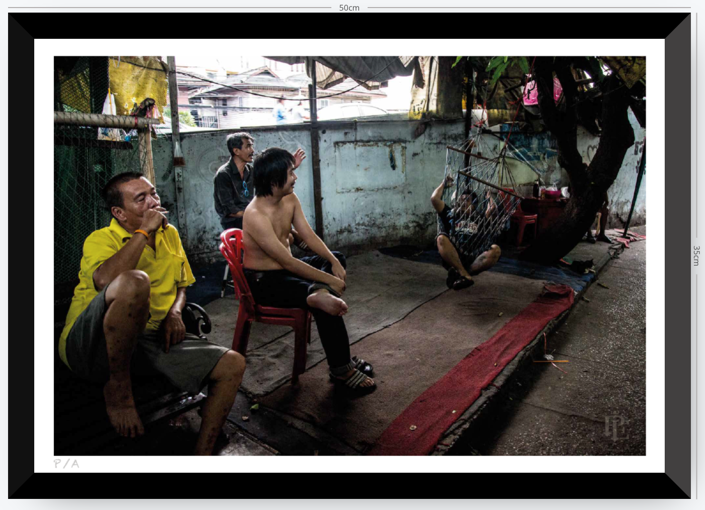Bangkok Streets - 48 x 33 cm