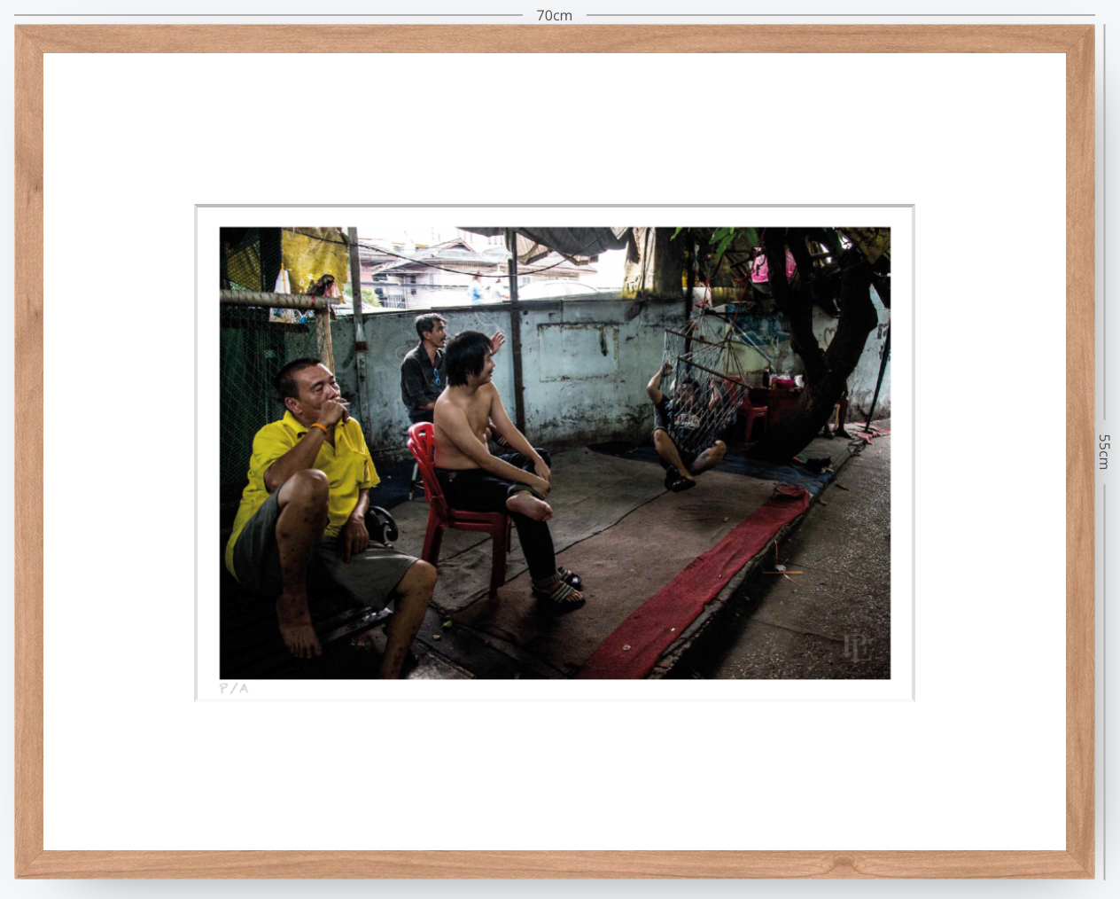 Bangkok Streets - 48 x 33 cm