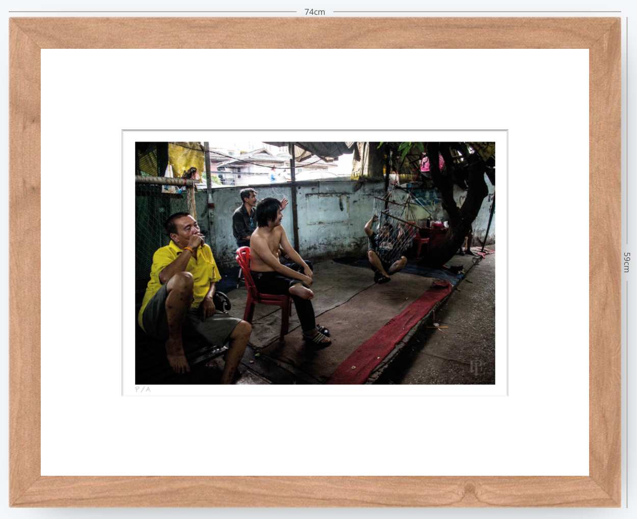 Bangkok Streets - 48 x 33 cm