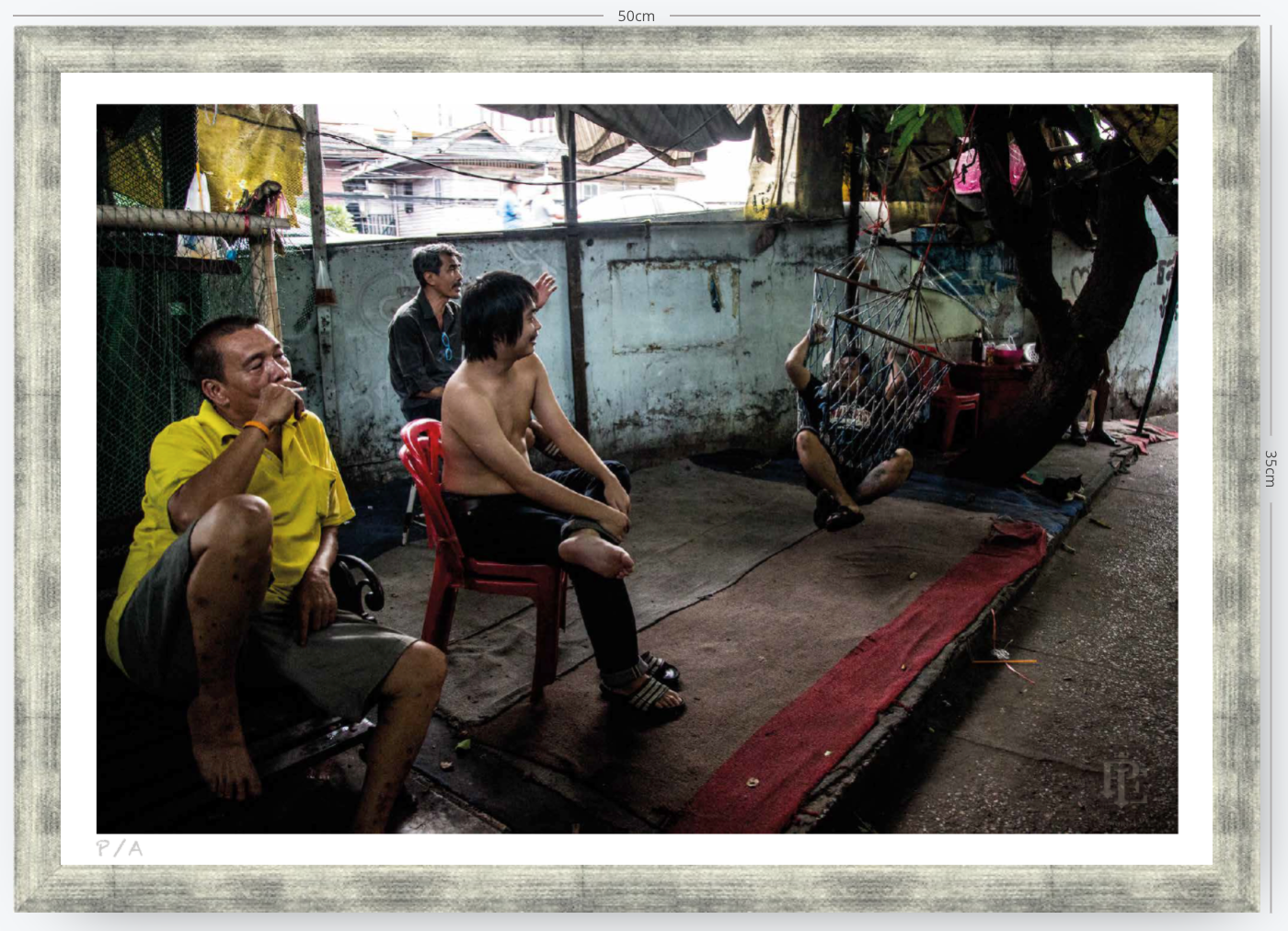 Bangkok Streets - 48 x 33 cm
