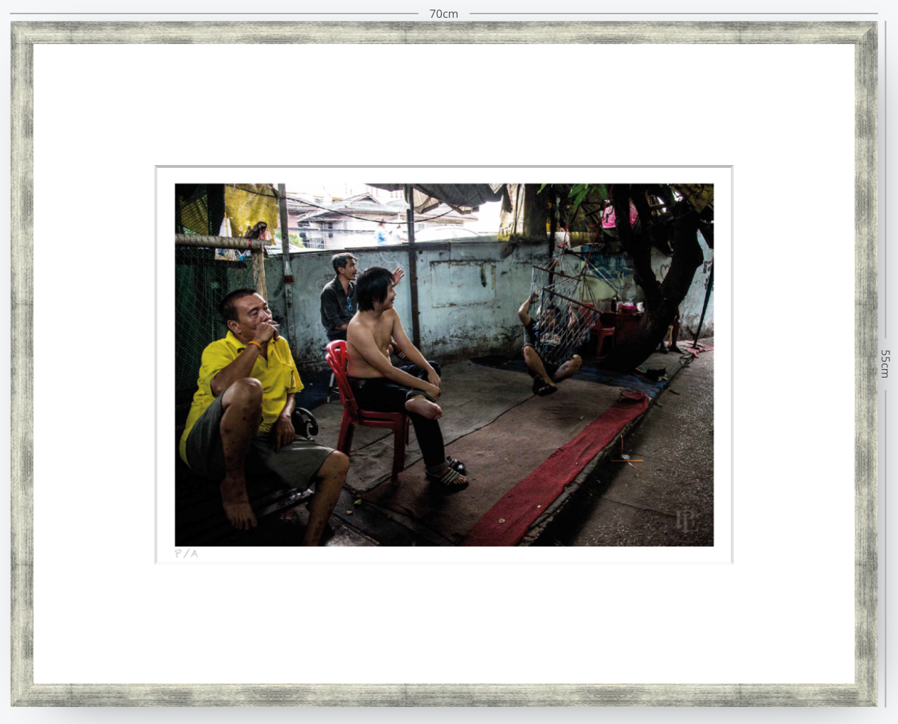 Bangkok Streets - 48 x 33 cm