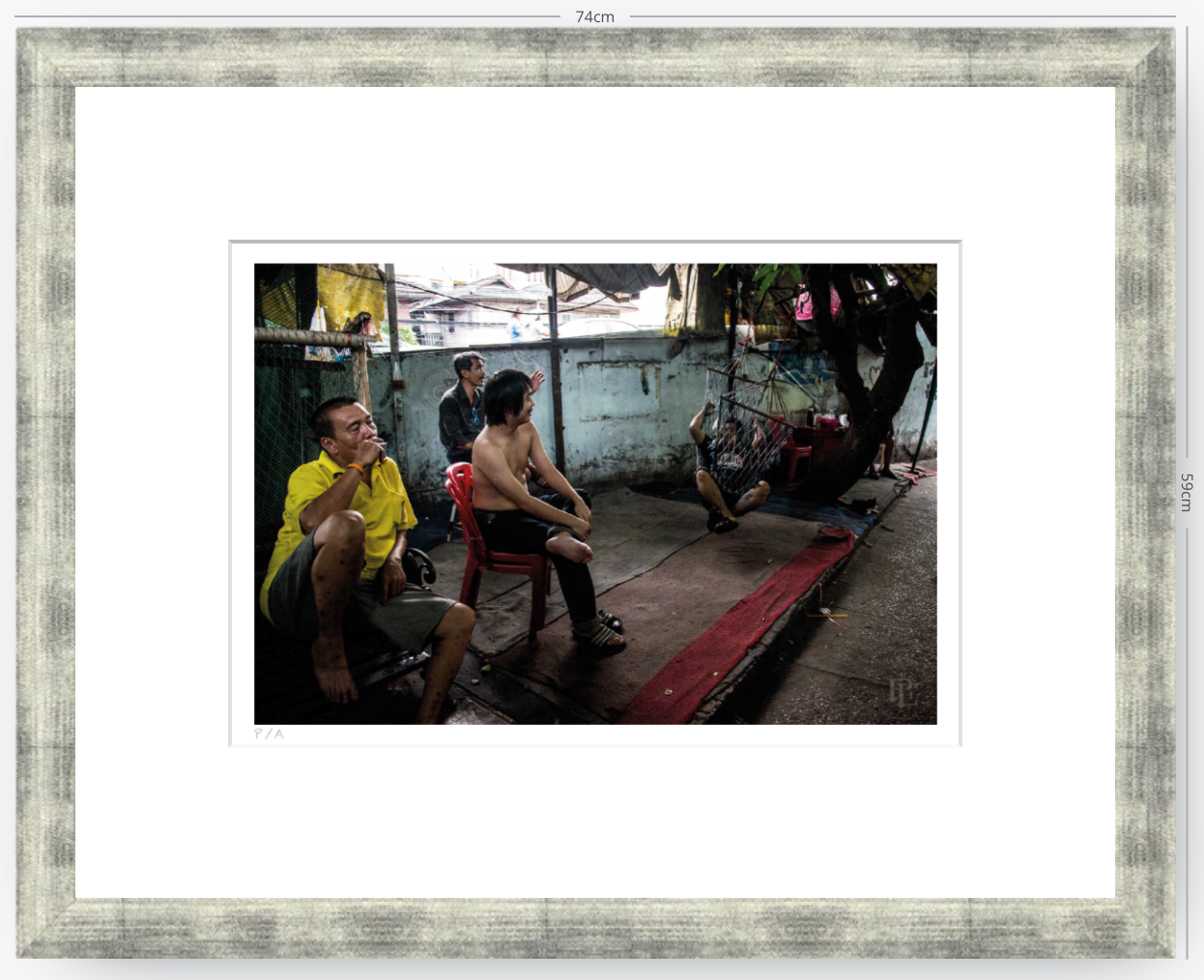 Bangkok Streets - 48 x 33 cm