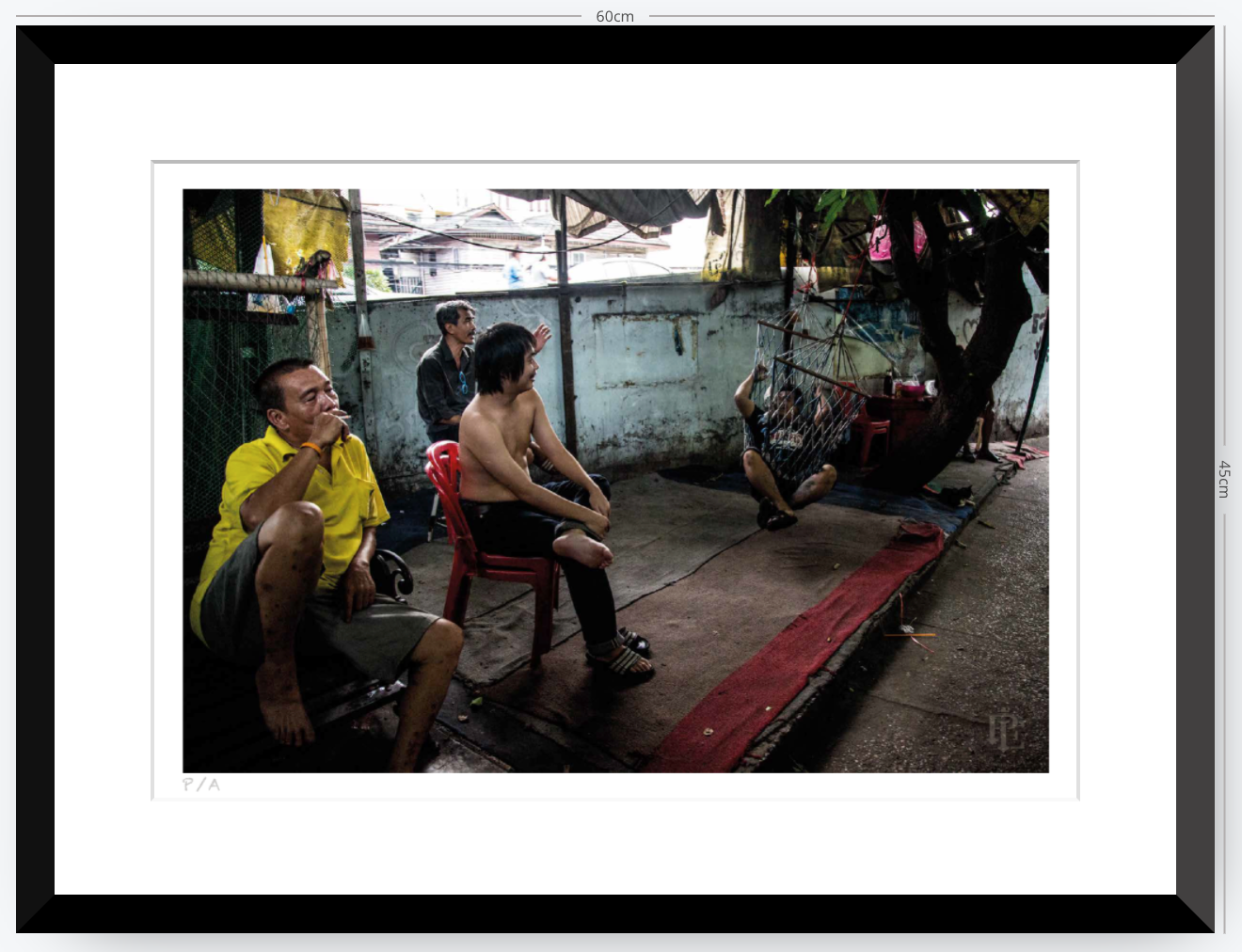 Bangkok Streets - 48 x 33 cm