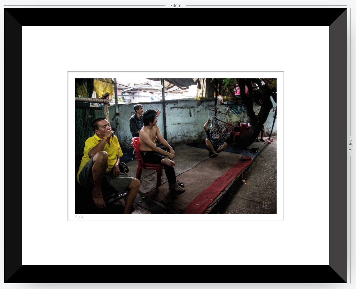 Bangkok Streets - 48 x 33 cm
