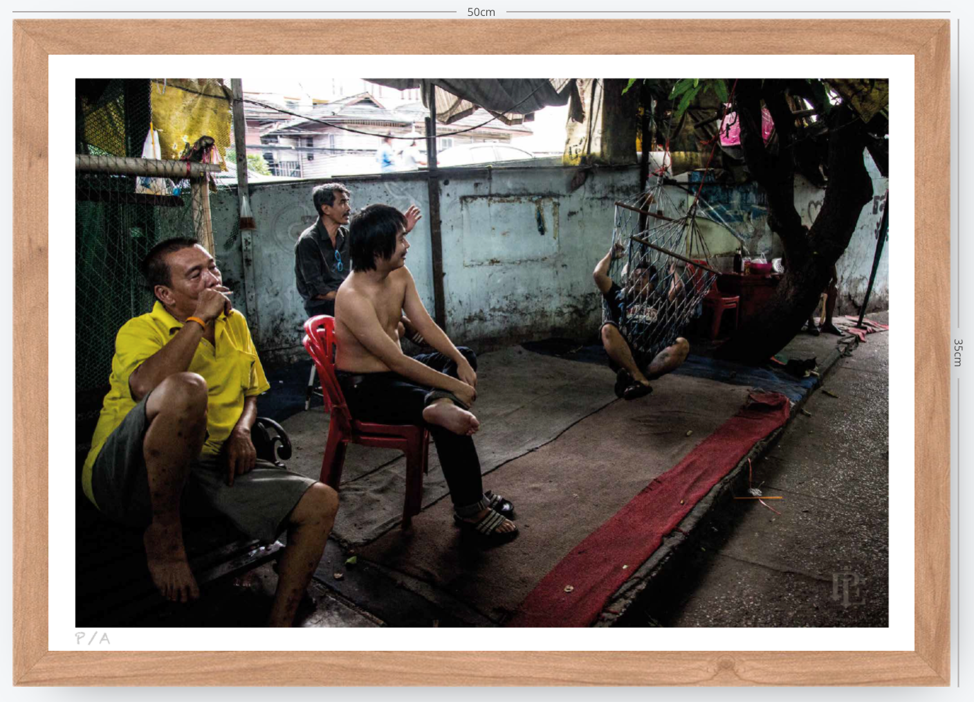 Bangkok Streets - 48 x 33 cm