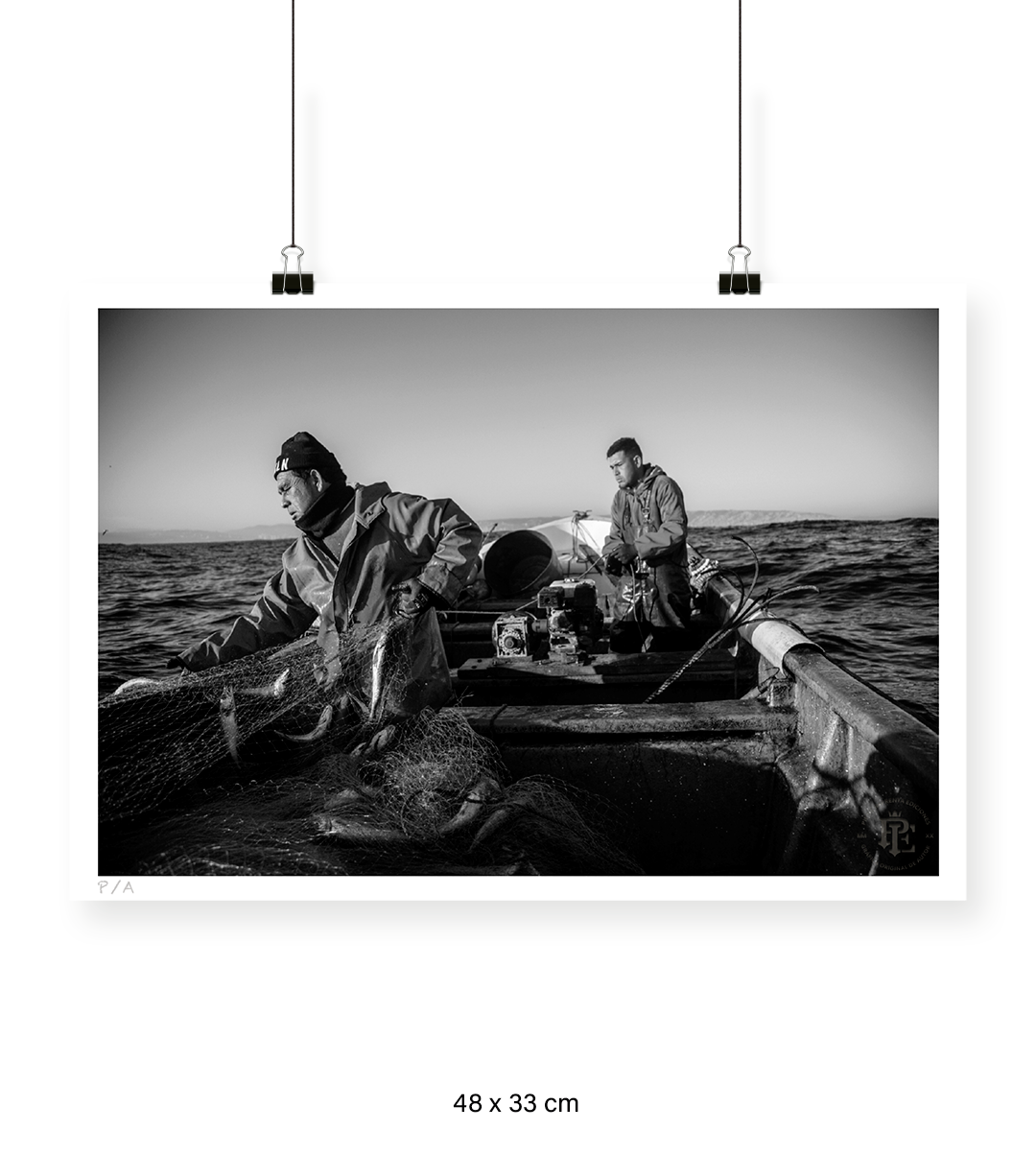 Pesca de la Merluza - 48 x 33 cm