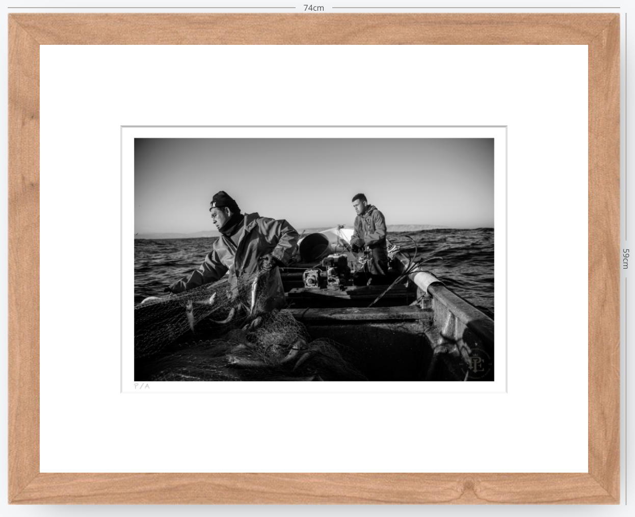 Pesca de la Merluza - 48 x 33 cm