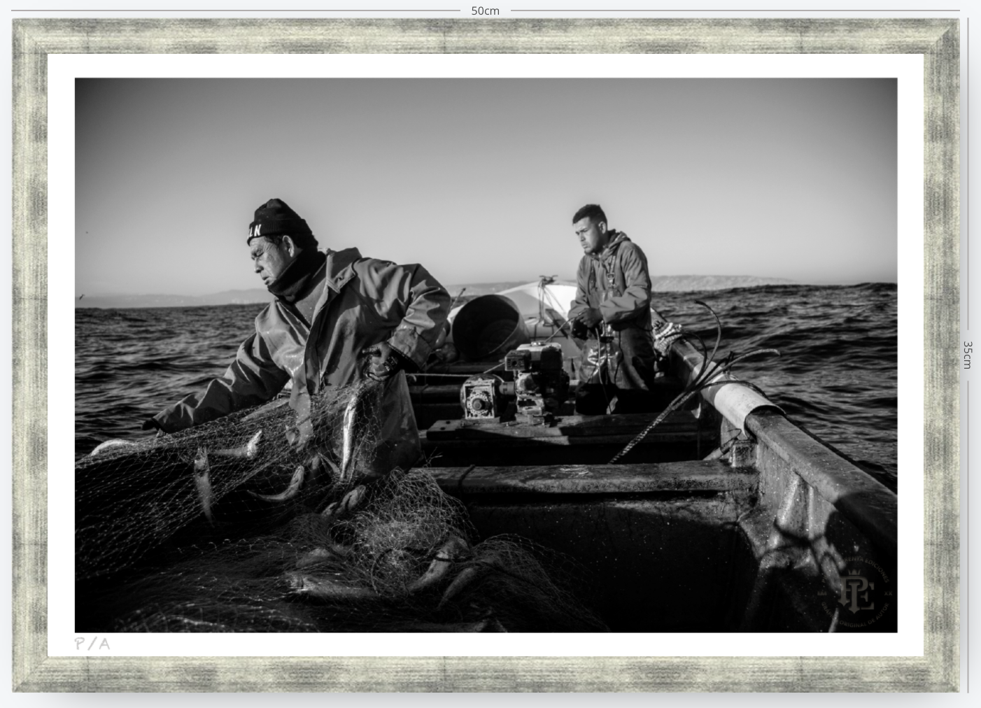 Pesca de la Merluza - 48 x 33 cm
