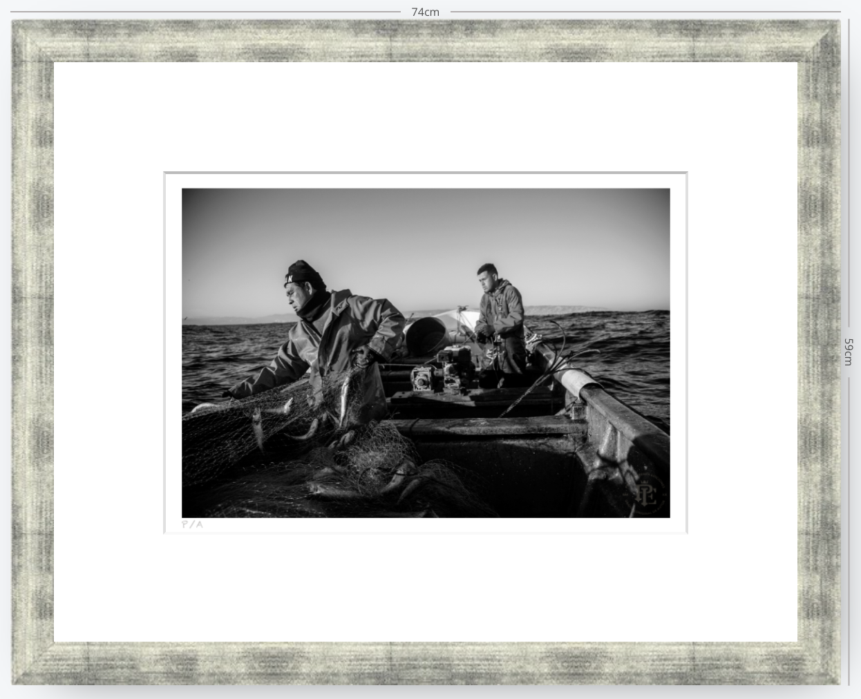 Pesca de la Merluza - 48 x 33 cm